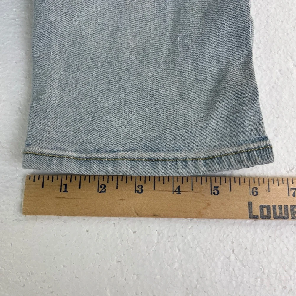 Volcom Vorta Slim Tapered Jeans Mens 31 (Measures 33) Light Wash Denim Skater‎